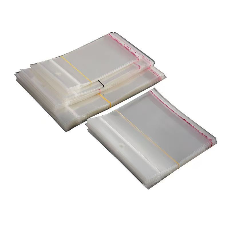 transparent opp bag card bag packaging bag pearl film bag thickened plastic bag opp bag self-adhesive bag opp self-adhesive bag