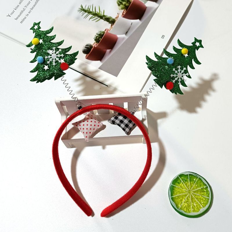 クリスマスのカチューシャ欧米の新型サンタクロースのスプリングのカチューシャの祝日のパーティーの装飾用品の髪飾り|undefined