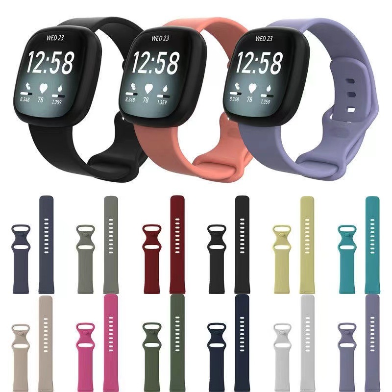 Suitable for Fitbit Versa3/ Sense Smart Watch Strap Waterproof Bracelet Replacement Wristband Official Same Style
