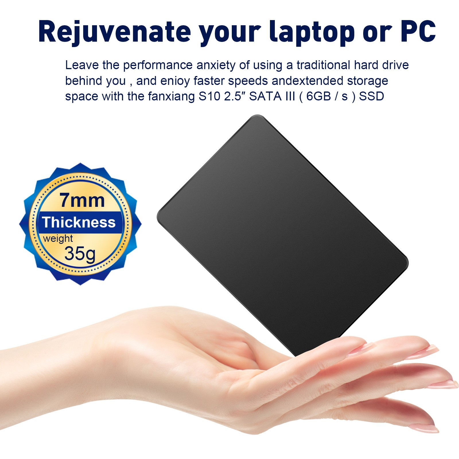 Unidad de Estado Sólido SSD SATA 3.0 de 2.5 Pulgadas, 256 GB, 512 GB, 1 TB, 2 TB, 4 TB