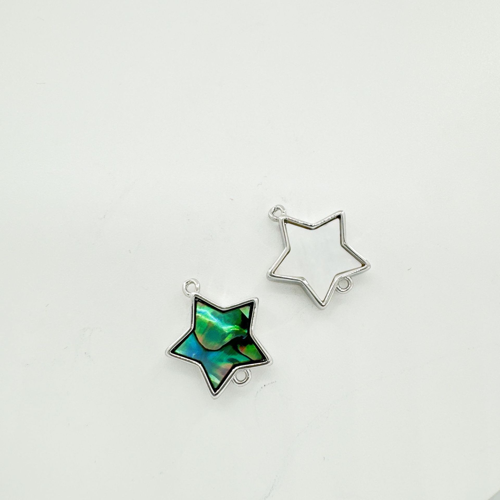 1 Piece Quantity 1 Piece Copper Shell Abalone Shell Star Pendant