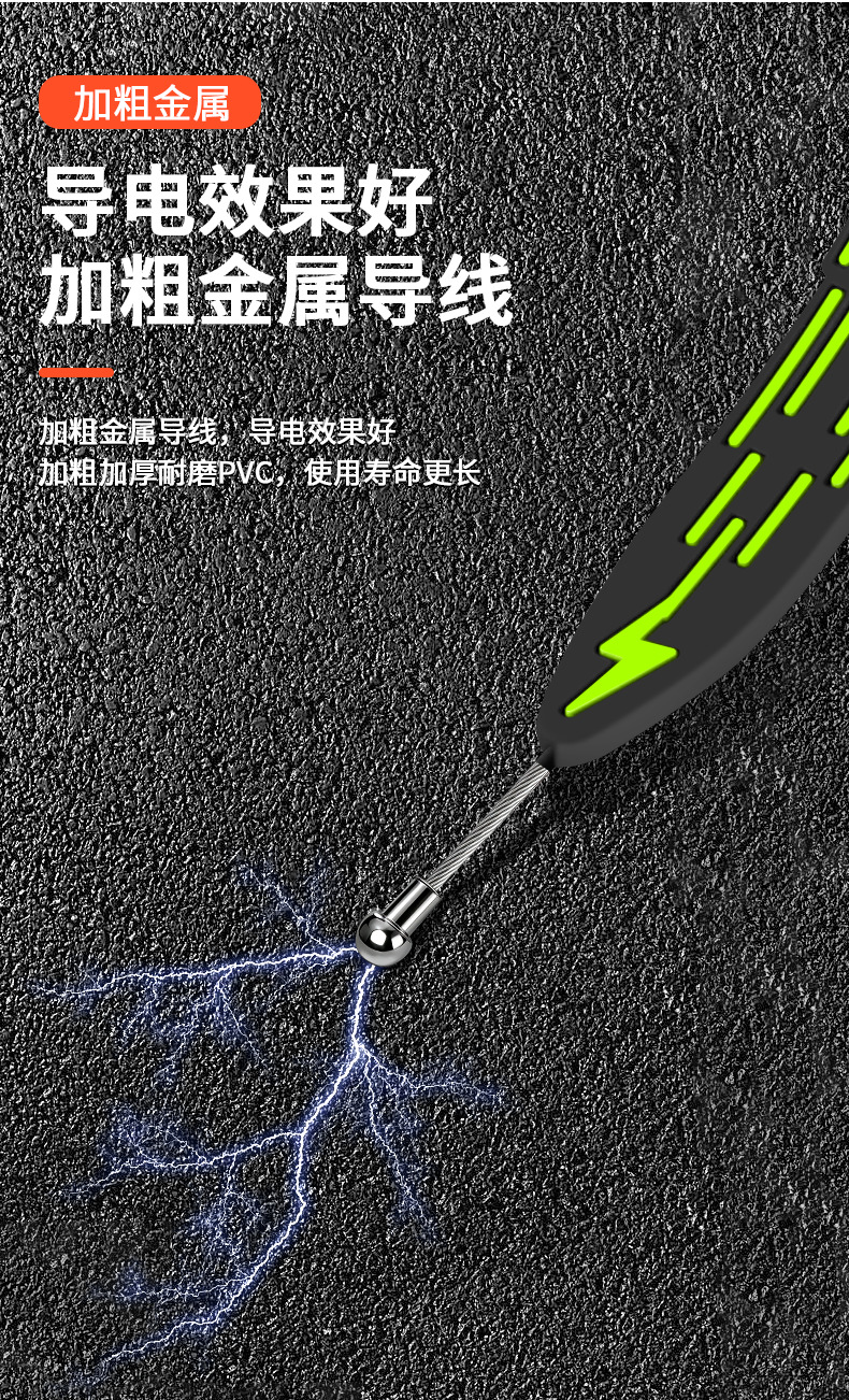 Suitable for Fangchengbao Titanium 3/Titanium 5/Titanium 7/Titanium 8 Car Anti-Static Eliminator, Hanging Ground Strap, Wear-Resistant