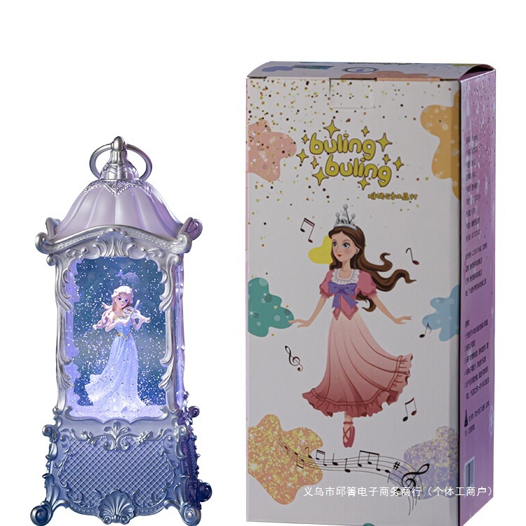 子供のバレエ回転プリンセスガールハート雪オルゴールオルゴール少女の誕生日プレゼント|undefined