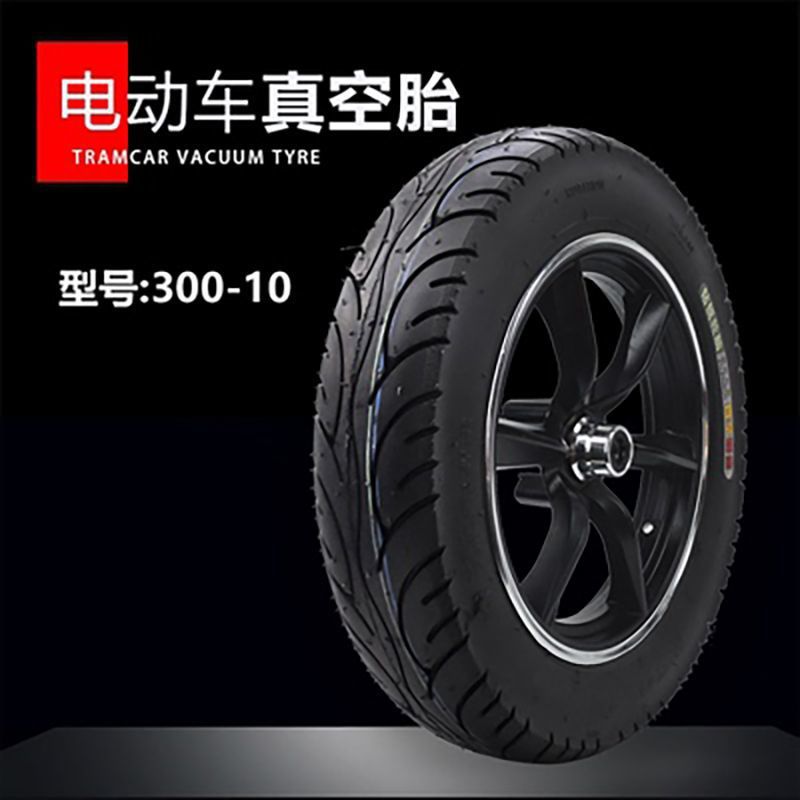 Venta directa de fábrica de vehículos eléctricos neumáticos de vacío scooter neumáticos de 6 capas 300-10/3.50-10 accesorios para neumáticos
