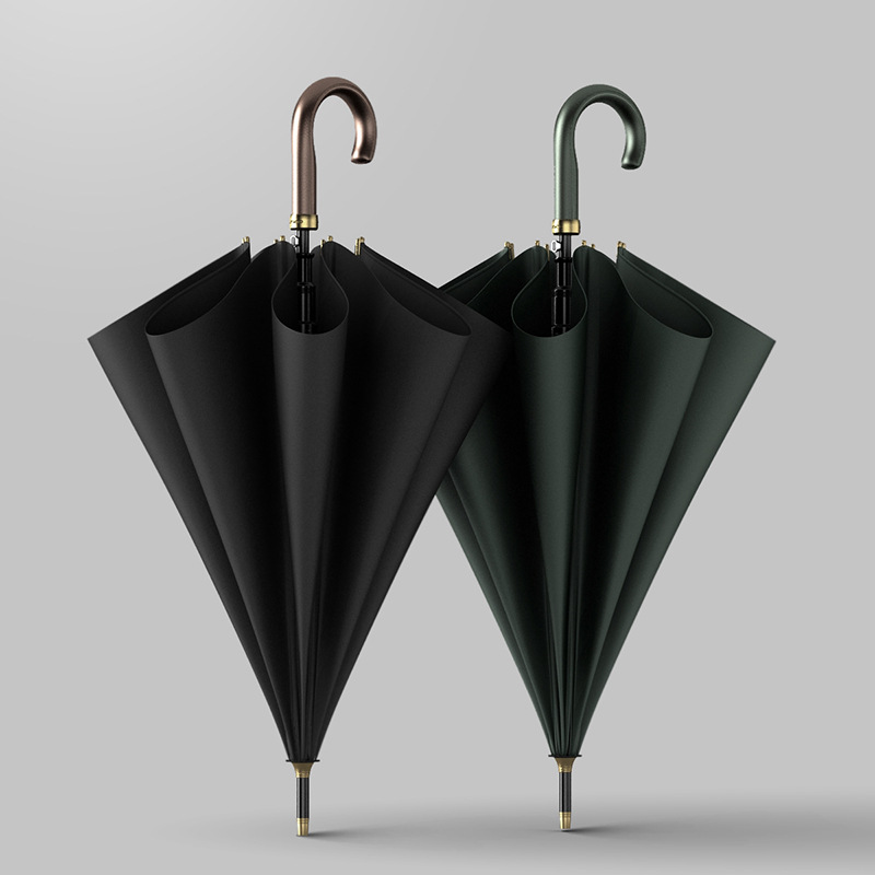 OLYCAT automatic straight pole umbrella men and women business wind…