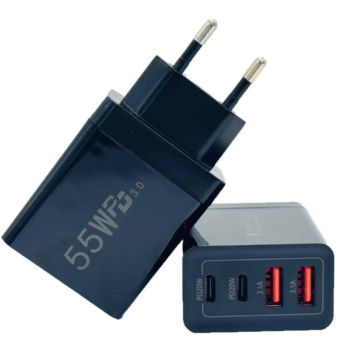 55W 2A2C 유럽 표준