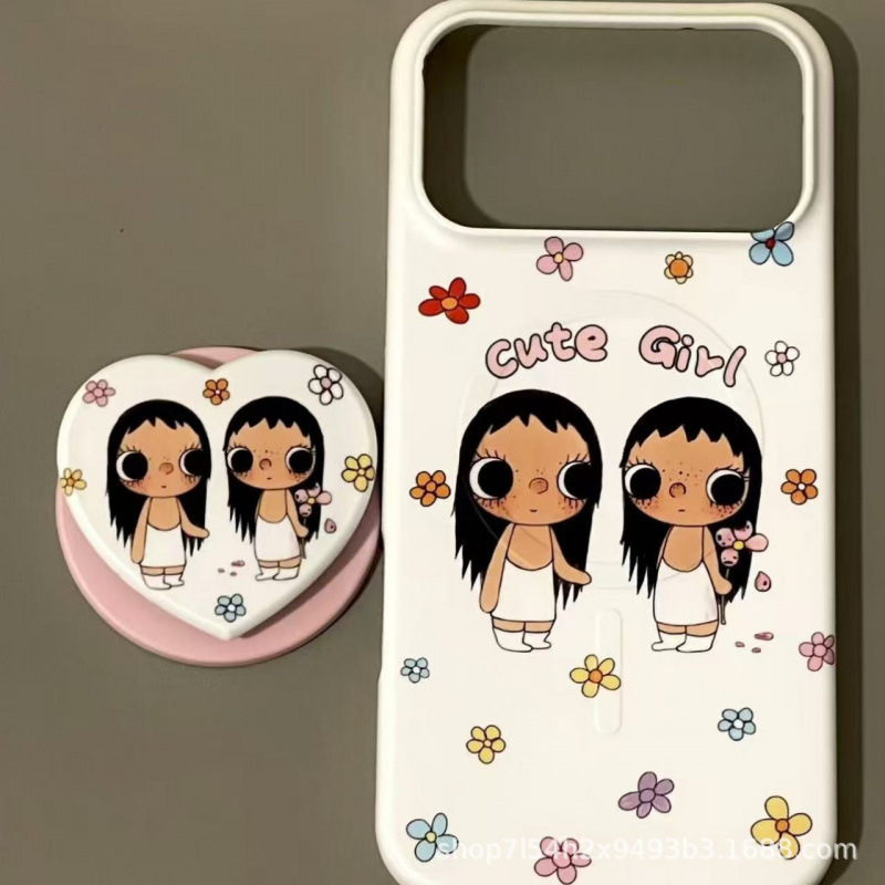 Oil Painting Heart Flower Small Jade Magnetic Case Suitable for Apple Iphone, Shockproof, Double-Layer, Semi-Covered, Waterproof for Girls Oil Painting Heart Flower Small Jade Magnetic Case Suitable for Apple Iphone, Shockproof, Double-Layer, Semi-Covered, Waterproof for Girls