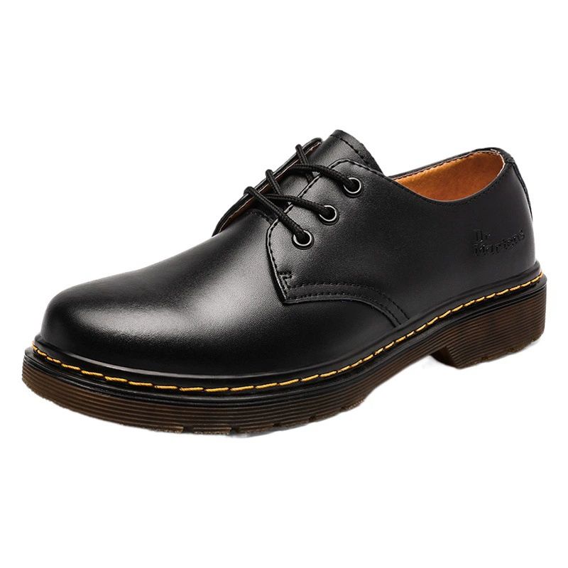 Европейские и американские повседневные туфли из натуральной кожи с низким берцем для пар, классические мужские туфли большого размера с 3 отверстиями, рабочая одежда, женские короткие сапоги 1461