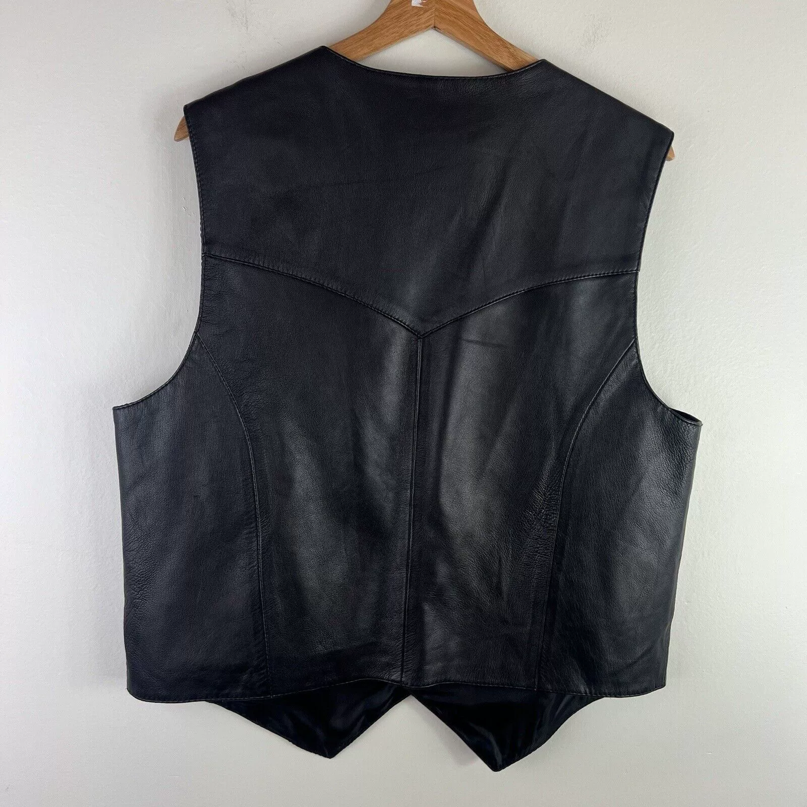 2024 европейская и американская мода ретро мужской жилет повседневная дикая амазонка кожаный жилет на открытом воздухе