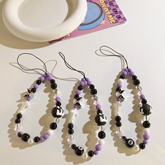 潮流ins庫洛米珠珠手機鏈ccd相機鏈條通用手機殼新款手機掛繩吊墜