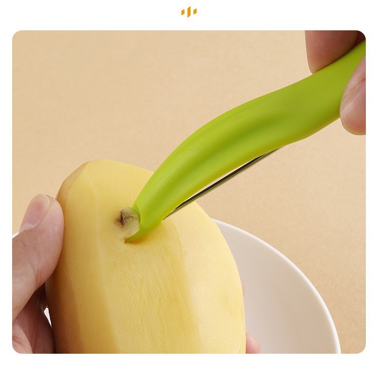新しいスタイルのメロン皮むき器ステンレス鋼の皮むき器家庭用果物と野菜の皮むき器クリエイティブ果物と野菜の皮むき器キッチンジャガイモの皮むき器|undefined