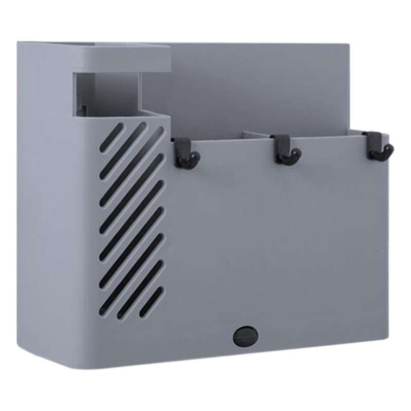 Cocina montado en la pared multi-función rack palillos jaula perforación libre sin rastro drenaje cubiertos cuchara rack de almacenamiento