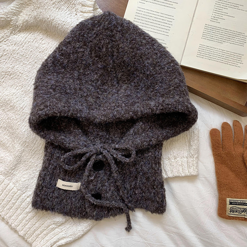 Barracklafa sombrero de invierno caliente mujer 2025 nuevo bufandas sombrero protector de orejas sombrero de lana al por mayor