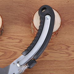 Home Use Sharp Log Cutting Hand Saw Hermes Leather Big Curved Saw Fruit Tree Woodworking Special Use Encased Steel Saw Factory Wholesale