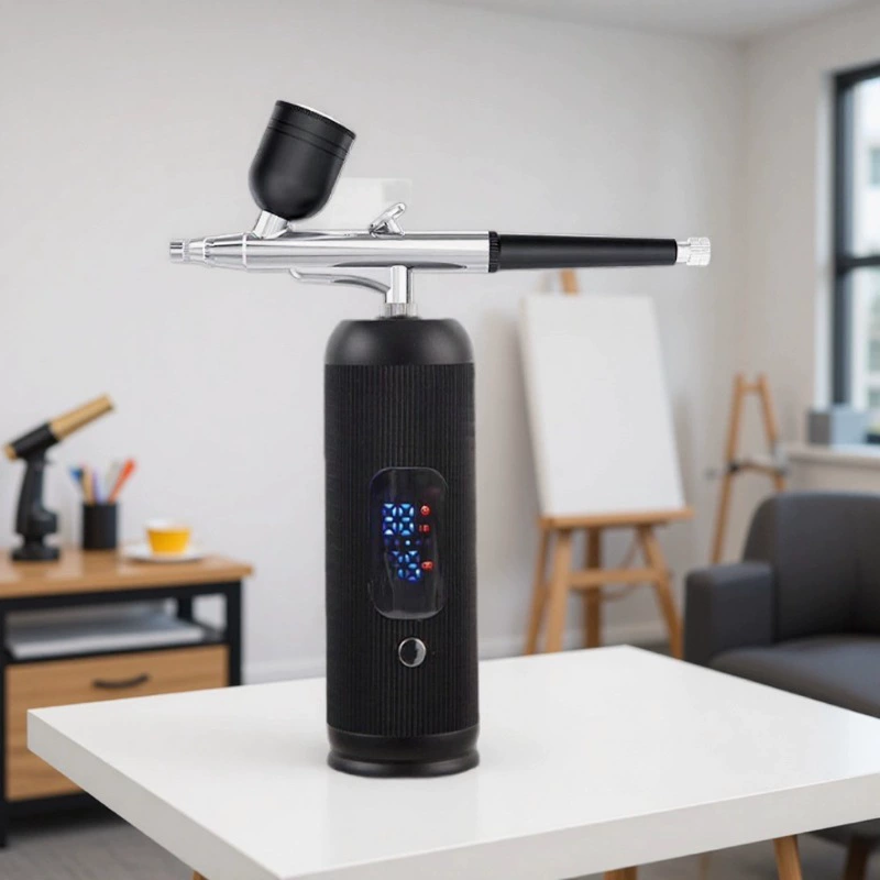 Новая модель трансграничного оборудования для инъекций кислорода с тремя режимами, цифровым дисплеем, высоконапорным аппаратом для маникюра, портативным устройством для увлажнения для домашнего использования, оптовая продажа с завода