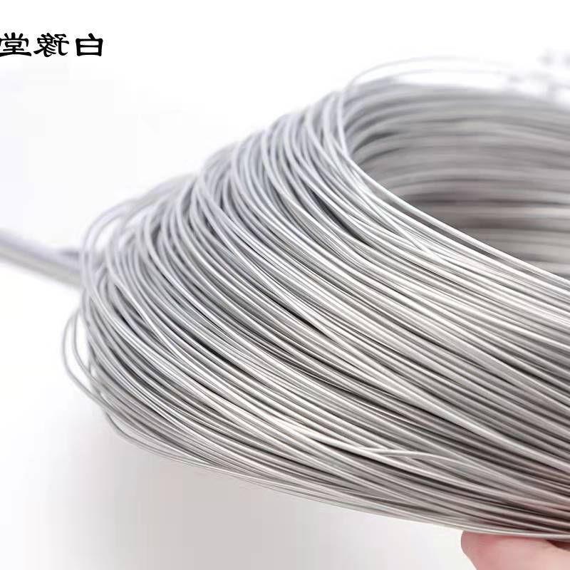 兔耳朵包胶铁丝帽檐服装造型玩偶定型条铝丝线铝丝软铁线