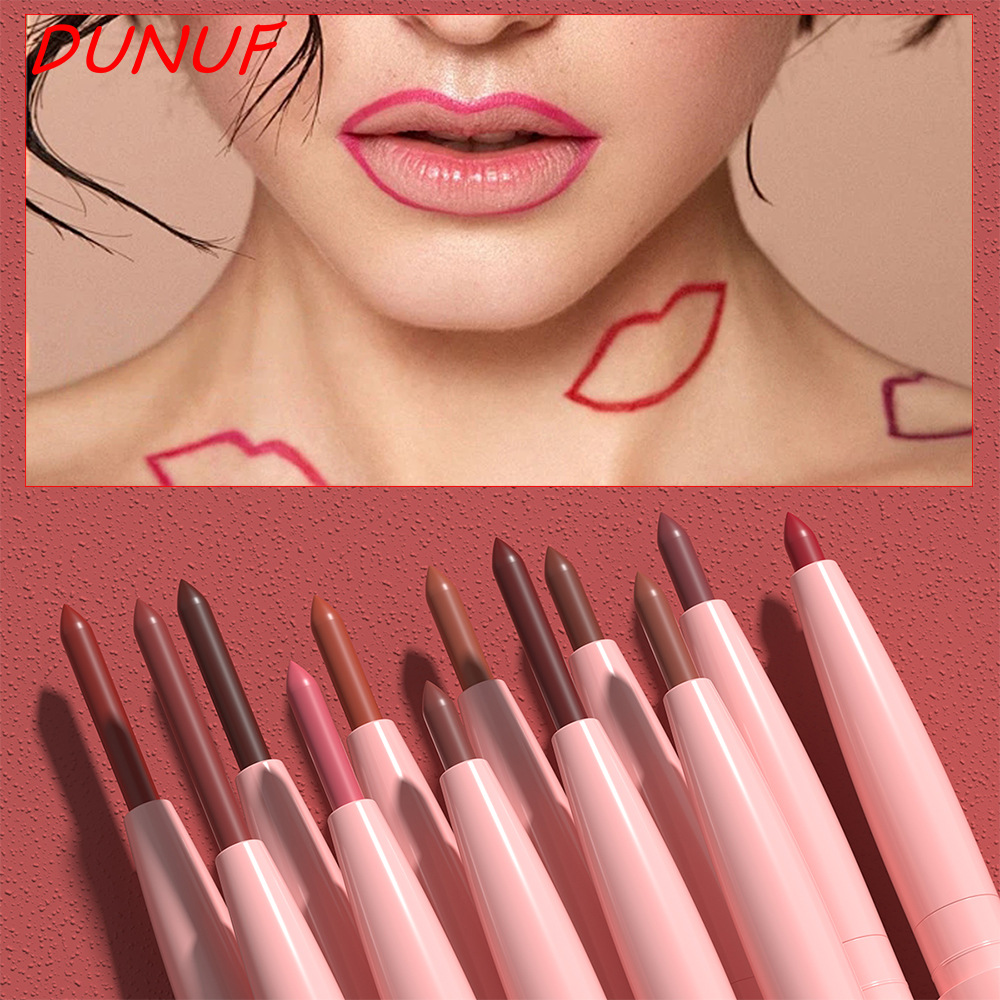 Please check out the DUNUF 12-tube easy-to-color velvet matte lip liner pen! Disclaimer for links undefined