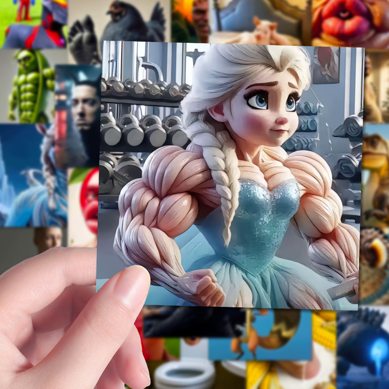 126 Popular Internet Hot Memes, Abstract and Ambiguous Photos, DIY Stickers to Decorate Personalized and Interesting Mobile Phone Cases