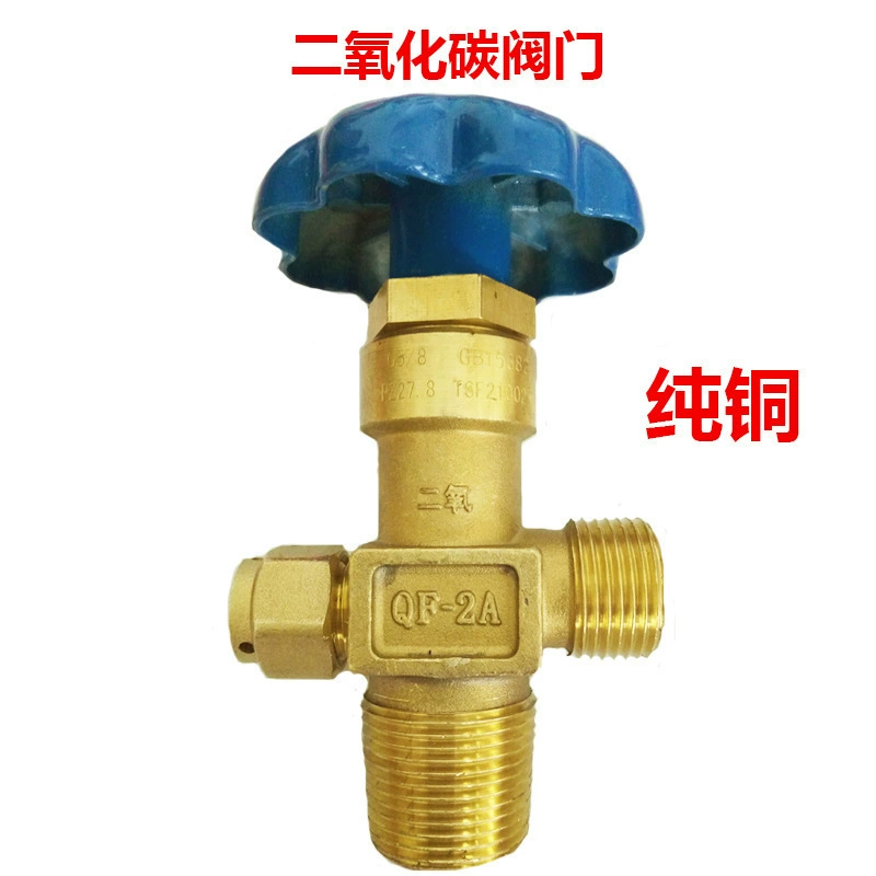 Клапан углекислого газа QF-2A, клапан кислородного баллона, угловой клапан, головка аргонового баллона ~ кислородный клапан