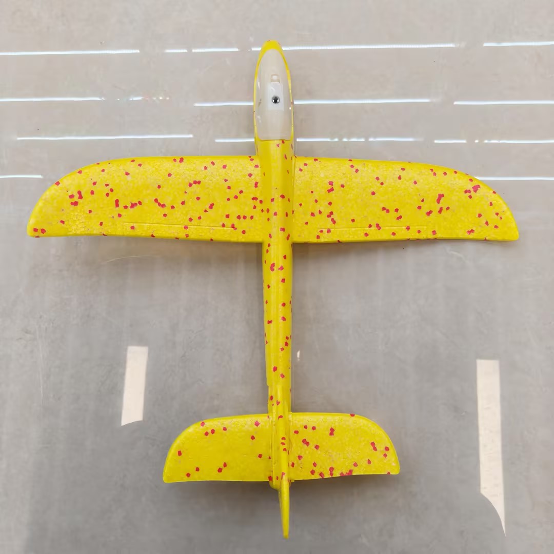 Niños mano lanza avión espuma catapulta juguete pistola de niño plaza de deportes al aire libre vuelo cielo deslizante cometa pistola de luz image 22