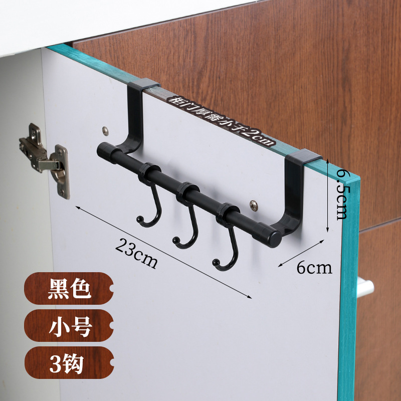 Acero inoxidable de cocina sin perforación puerta colgante trasera puerta colgante trasera puerta colgante puerta colgante estante puerta cabinet percha