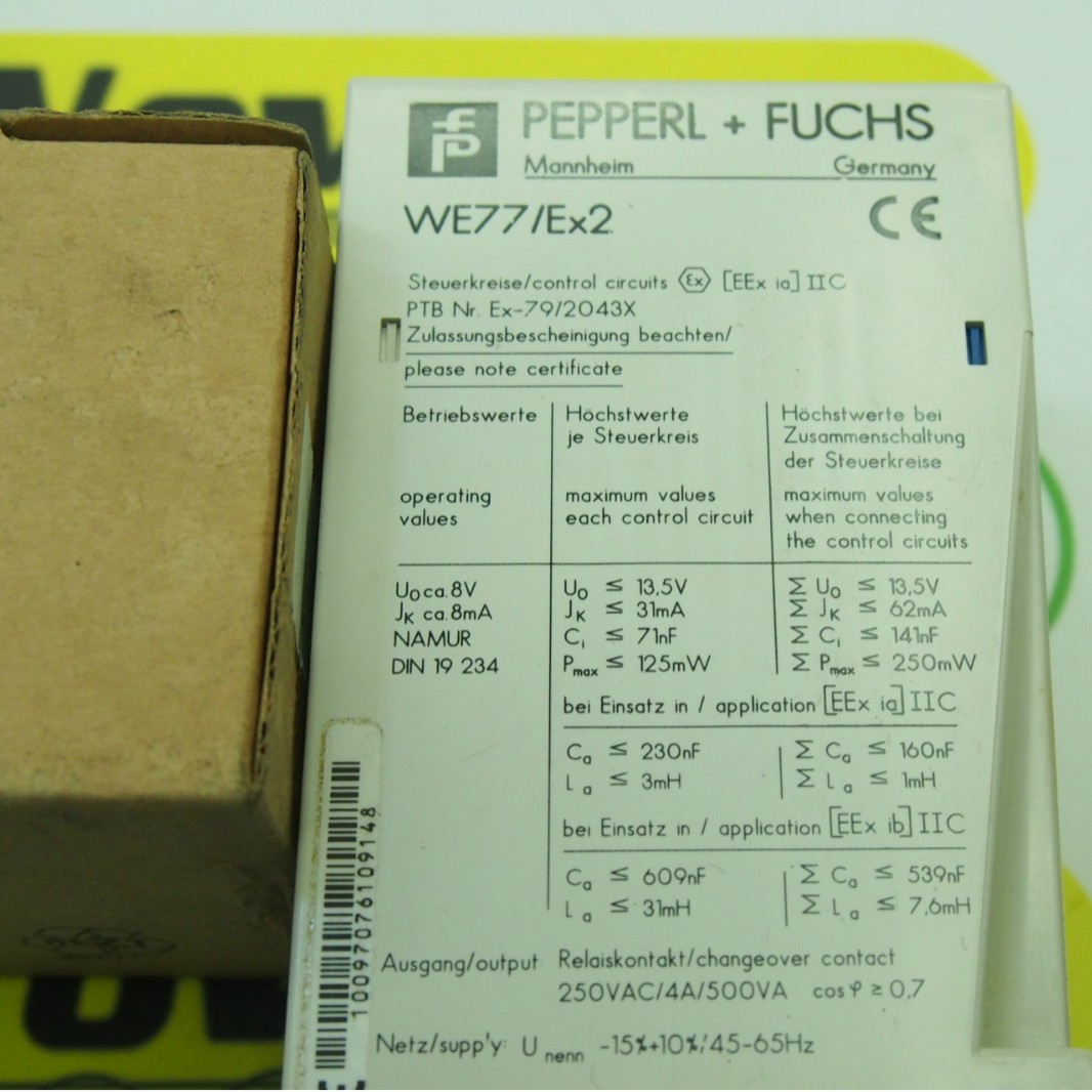 PEPPERL+FUCHS WE77-EX2