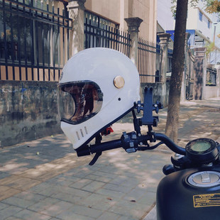 Retro full helmet motorcycle Harley helmet summer motorcycle electric car Four Seasons 3C men and women motorcycle running helmet Electric