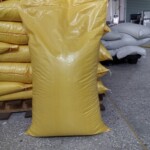 黄色编织袋生产 yellow bag 蛇皮袋 Feed packaging bag 出口袋
