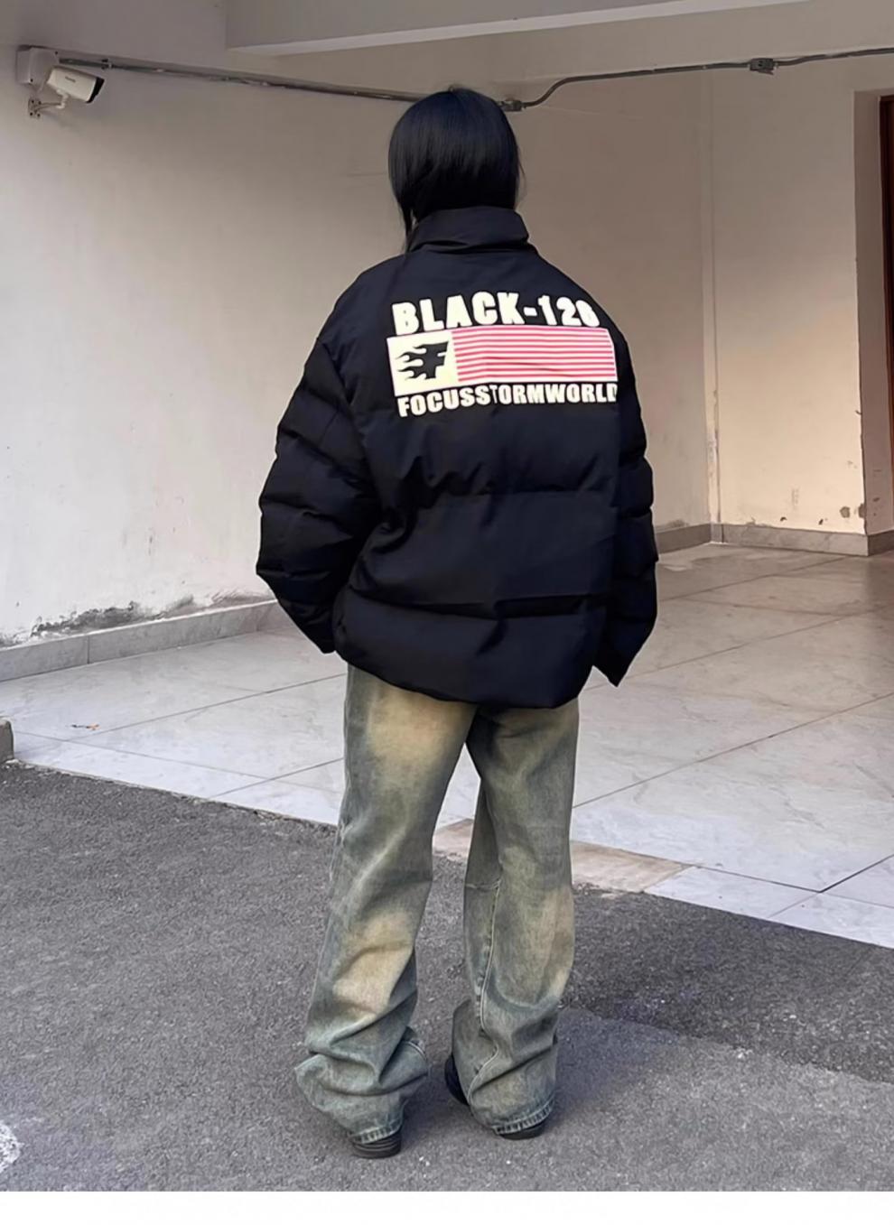 Miesten vaatteet Billionaire Boys BUFU National Fashion Retro Letter Bread Cotton Jacket Miesten talvi pariskunnalle High Street -puuvillatakki_voghion.com