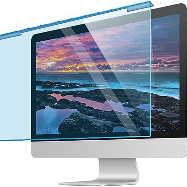 Desktop computer TV anti-smashing acrylic plate anti-blue light hanging film 75 inch screen anti-blue light baffle protective film