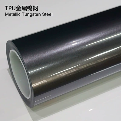 Auto Color Change Film Car Wrap High Anti-Stain Paint - tpu-metal-tungsten-steel-1524m15m