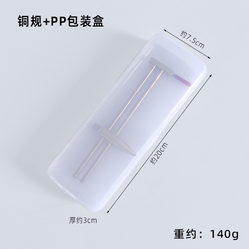 Herramientas de fabricación de teteras de arcilla púrpura - Compás de cerámica, cortador, medidor de distancia de madera, calibre de cobre