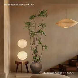 高级十大古风植物中仿真绿植仿生室内盆栽功劳客厅落地摆件假树