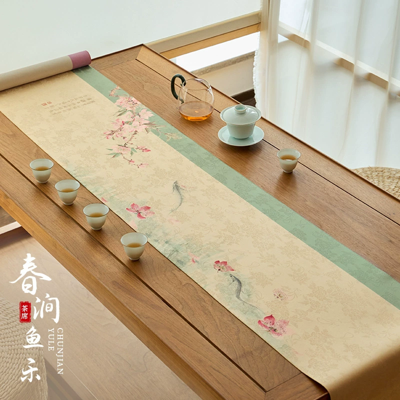 Aiqiyu Оригинальный весенний рыбный чайный стол