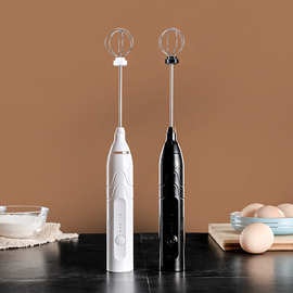 厂家直供厨房餐厅便携式多档位充电电动搅拌打蛋器咖啡奶油搅拌机