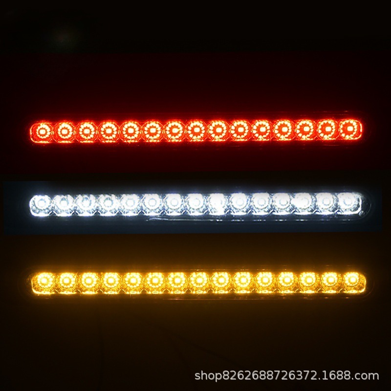 15Led High-Mounted Brake Tail Light 12V24V Car Trailer Tail Light Led Truck Tail Light Truck X20
