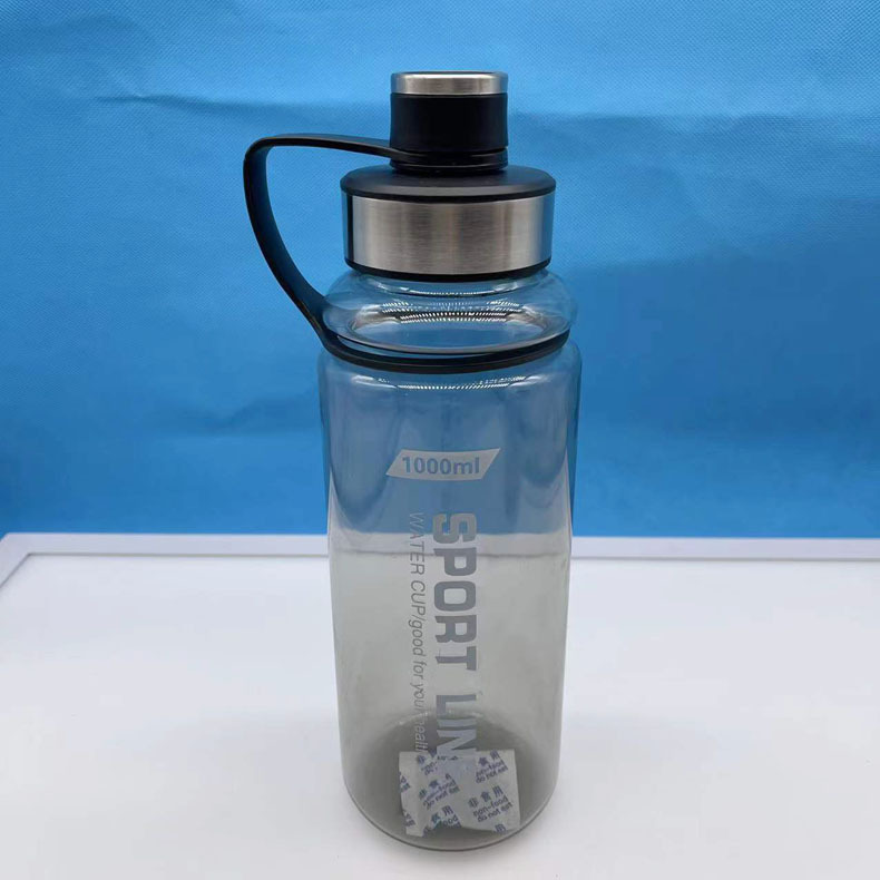 Nuevo al aire libre de gran capacidad deportes taza de agua taza de té de plástico portátil 1500ml taza de plástico taza de regalo de publicidad