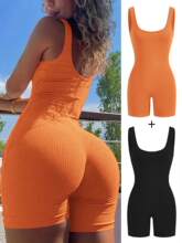 X 71382 Off shoulder solid jumpsuit ¶�������
