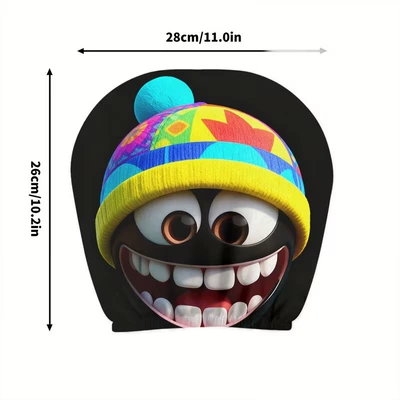 Customizable with Your Own Design, Universal seat cover - 21-double-sided-printing-1pc-26cm28cm