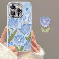 チューリップはiphone16 pro携帯ケース15promaxリンゴ14羽糸ケース13女12クロスボーダー11