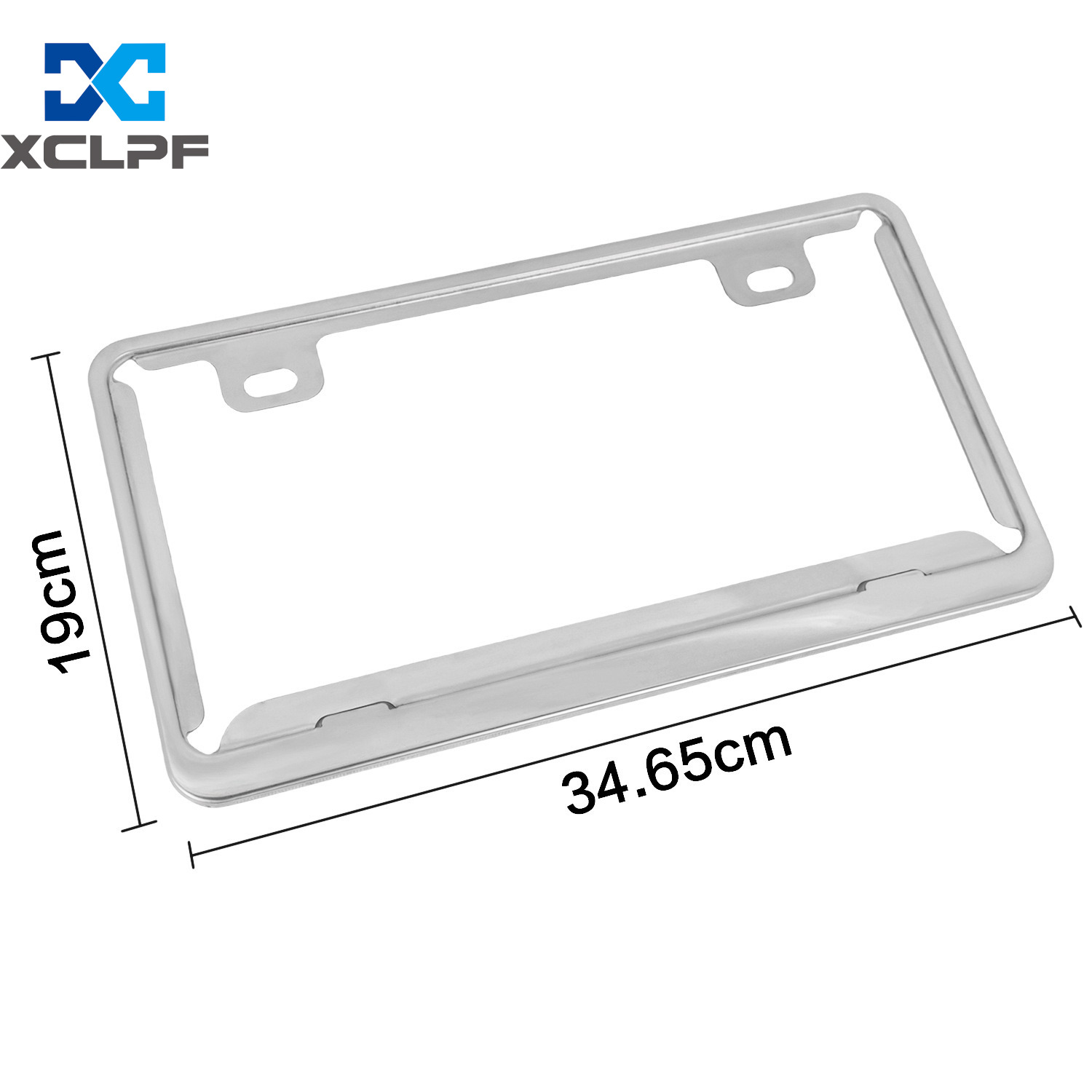 Japanese Number Frame License Plate Holder License Plate Frame Foreign License Plate Frame Development Cross-Border License Plate Frame Stainless Steel License Plate Holder