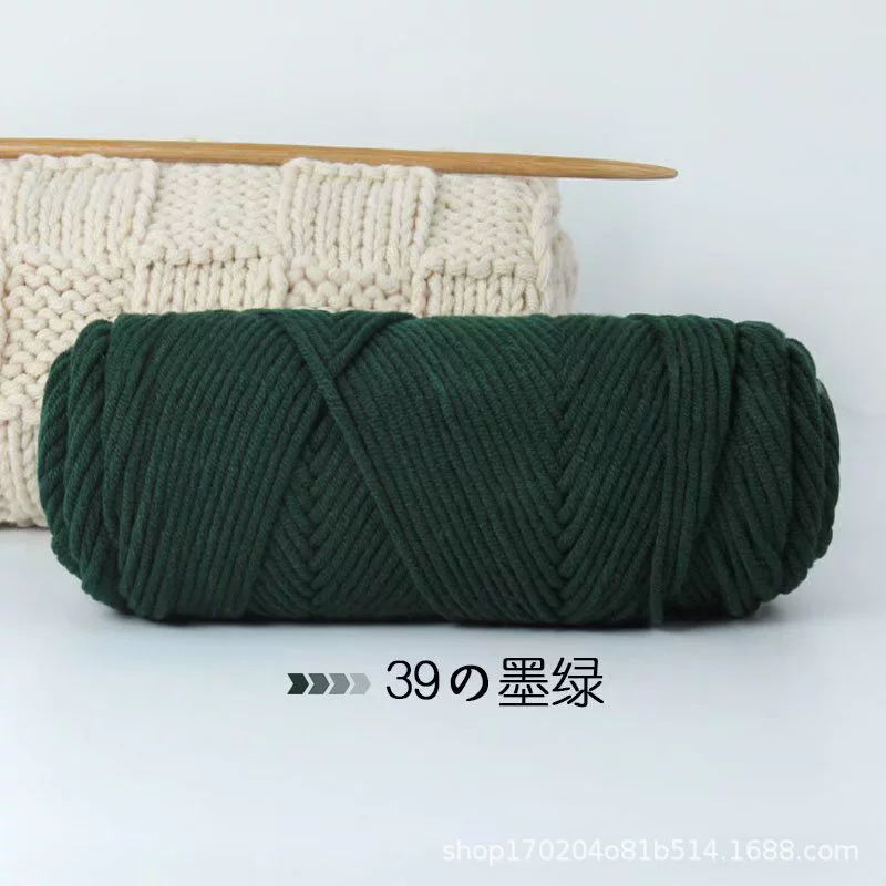 Хлопковая пряжа с tufting 8*7S, узлы для DIY ковров и ковриков, многоцветная палитра 70+ оттенков