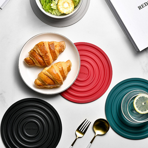 Kitchen small tools silicone heat-insulating dining mat pot mat table mat, household heat-resistant pad teacup mat heat-resistant mat
