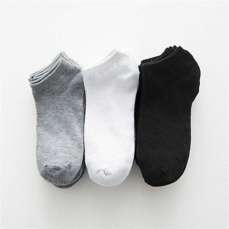 Amazon's Best-Selling Gray Comfortable Low-Cut Men's Combat Cotton Socks with Padded Terry Soles Amazon's Best-Selling Gray Comfortable Low-Cut Men's Combat Cotton Socks with Padded Terry Soles