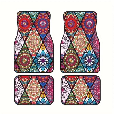 Mat Carpet Carpet Four-piece – Avtomobil döşəmə paspasları - dsn-foot-pad-10-3344-two-piece-set