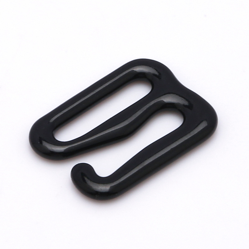 03# Nine-character plastic black inner diameter 1cm