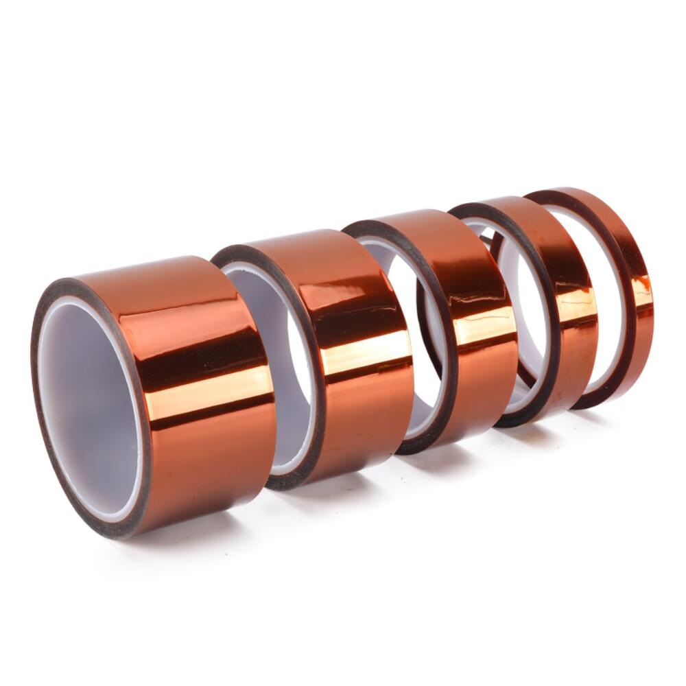 聚酰亚胺胶带 KAPTON PI膜耐高温胶带 金手指胶带 茶色高温胶带