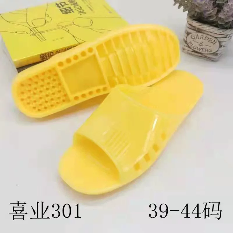 Вьетнамские тапочки из сырой резины, мужские летние домашние Нескользящие тапочки для ванной комнаты с мягким дном, домашние тапочки среднего и пожилого возраста