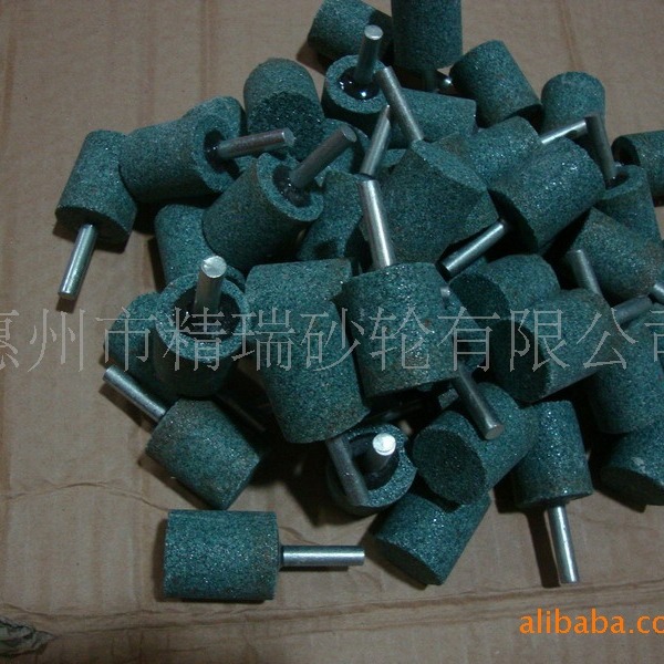 供应绿碳化硅圆柱形磨头（可按要求做磨头）