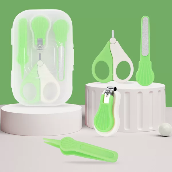 Baby Nail Clipper suit Anti-pinch Meat Newborn Baby Nail Clipper Children Fish Oil AD Calcium Special Portable Travel
